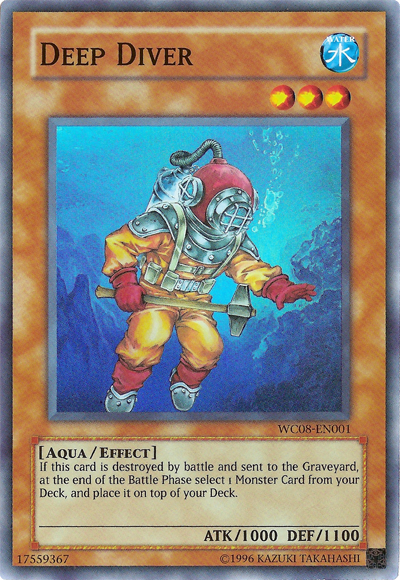 Deep Diver [WC08-EN001] Super Rare | Exor Games Dartmouth