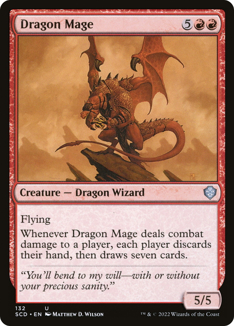 Dragon Mage [Starter Commander Decks] | Exor Games Dartmouth