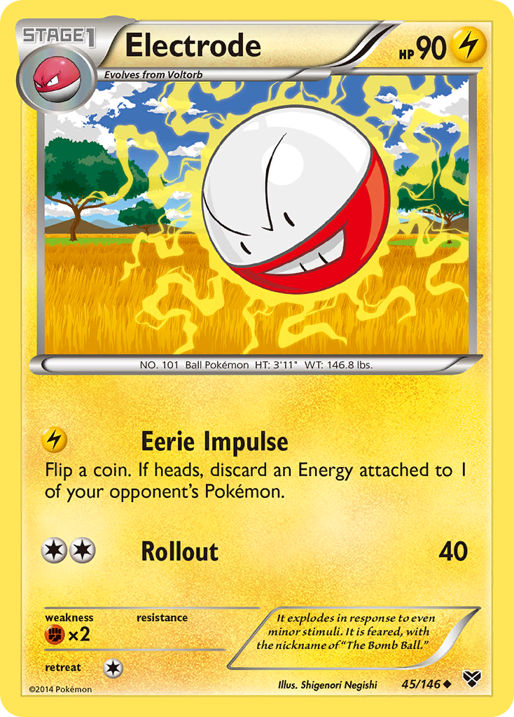 Electrode (45/146) [XY: Base Set] | Exor Games Dartmouth