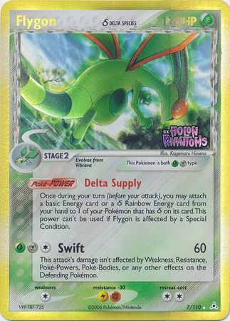 Flygon (7/110) (Delta Species) (Stamped) [EX: Holon Phantoms] | Exor Games Dartmouth