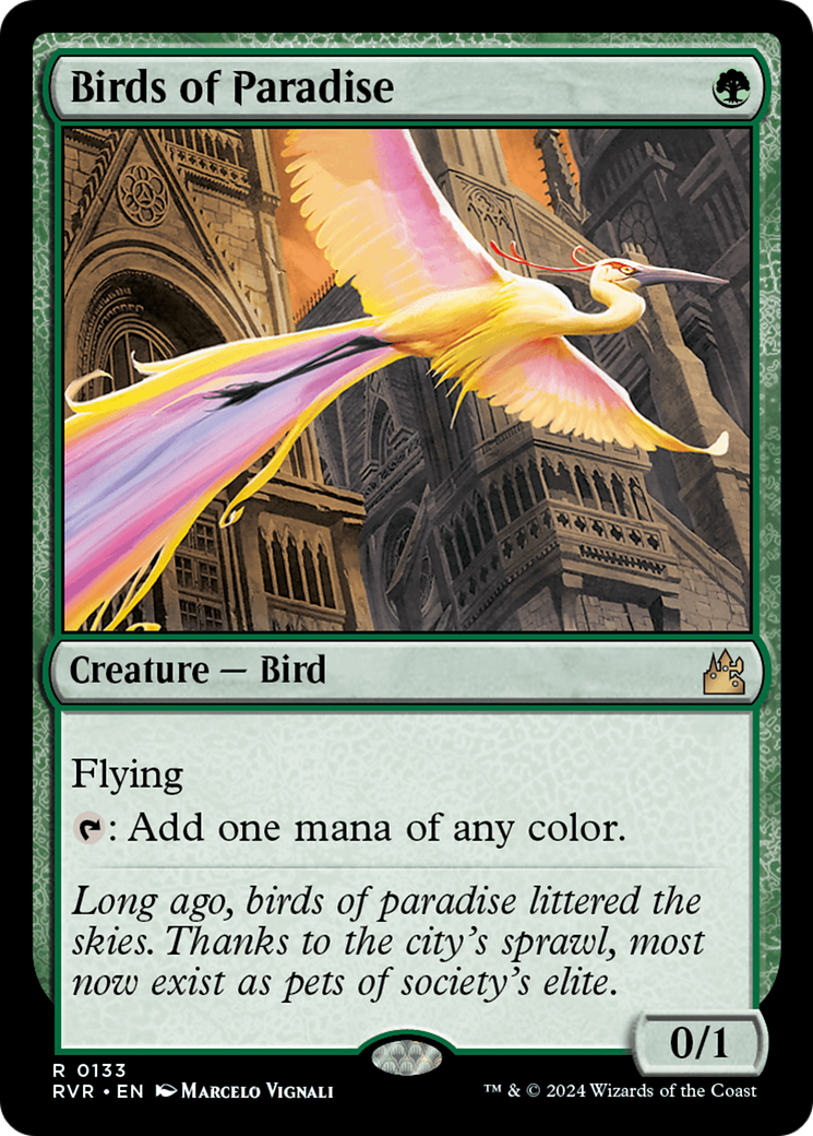 Birds of Paradise [Ravnica Remastered] | Exor Games Dartmouth