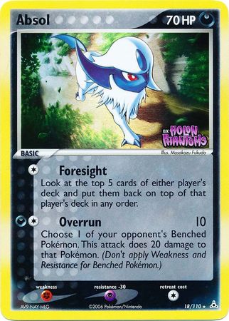 Absol (18/110) (Stamped) [EX: Holon Phantoms] | Exor Games Dartmouth