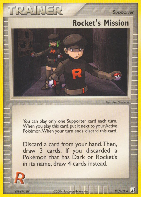 Rocket's Mission (88/109) [EX: Team Rocket Returns] | Exor Games Dartmouth