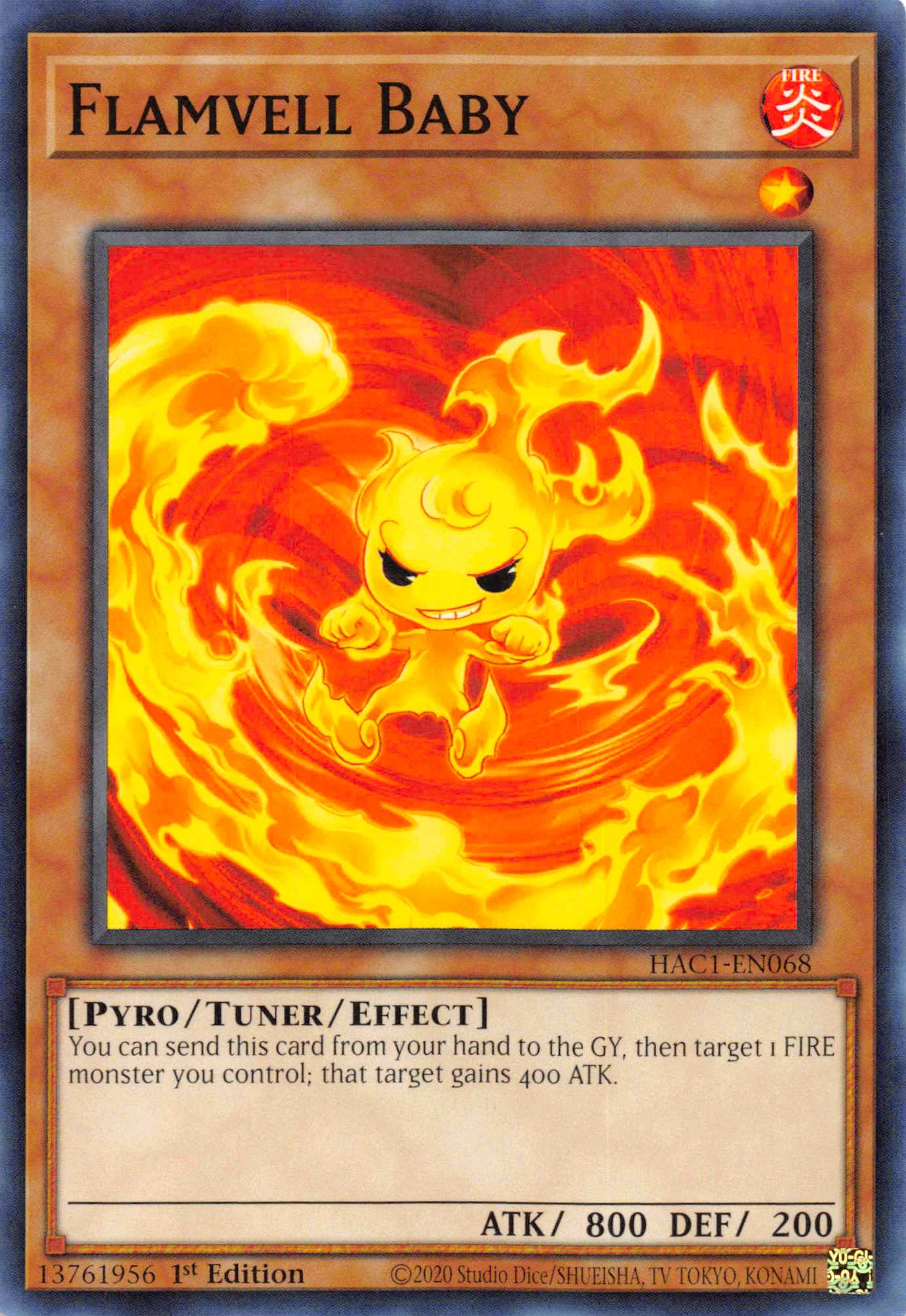 Flamvell Baby [HAC1-EN068] Common | Exor Games Dartmouth