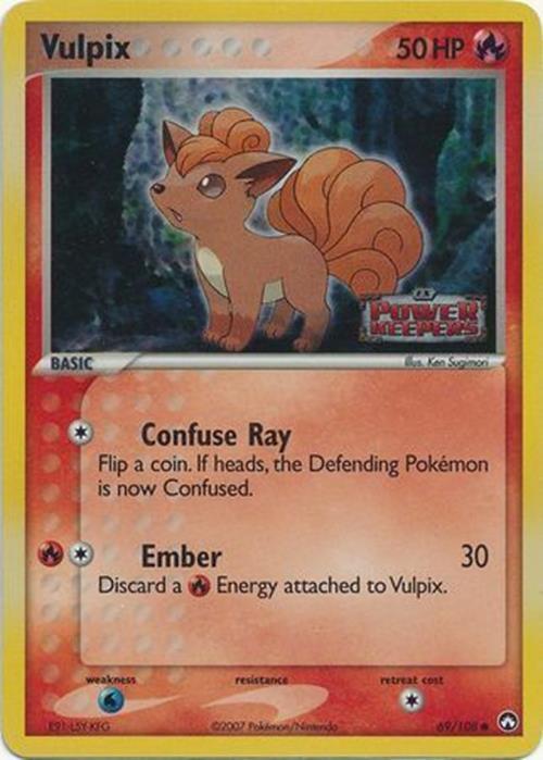 Vulpix (69/108) (Stamped) [EX: Power Keepers] | Exor Games Dartmouth