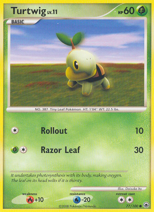 Turtwig (77/100) [Diamond & Pearl: Majestic Dawn] | Exor Games Dartmouth