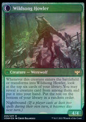 Howlpack Piper // Wildsong Howler [Innistrad: Crimson Vow Prerelease Promos] | Exor Games Dartmouth