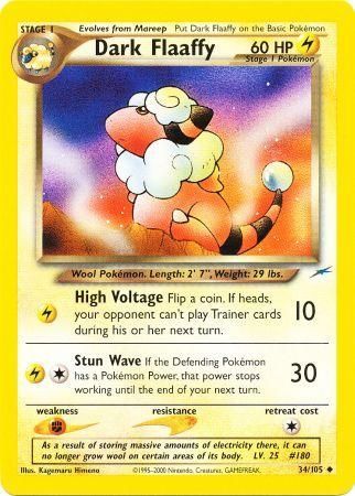 Dark Flaaffy (34/105) [Neo Destiny Unlimited] | Exor Games Dartmouth