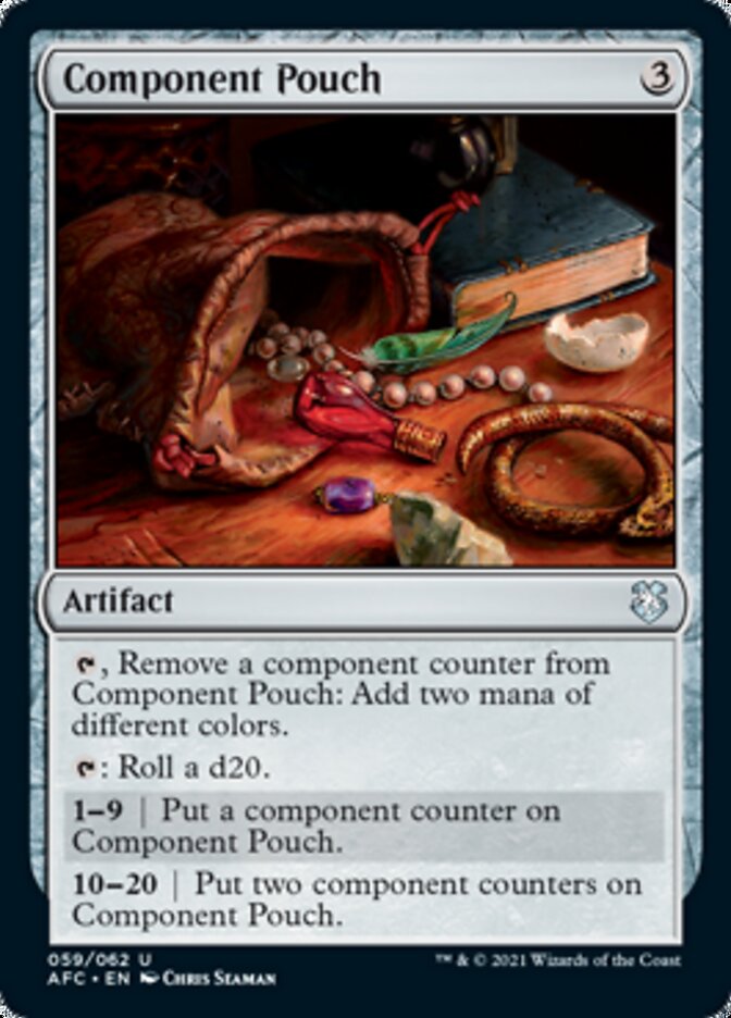 Component Pouch [Dungeons & Dragons: Adventures in the Forgotten Realms Commander] | Exor Games Dartmouth