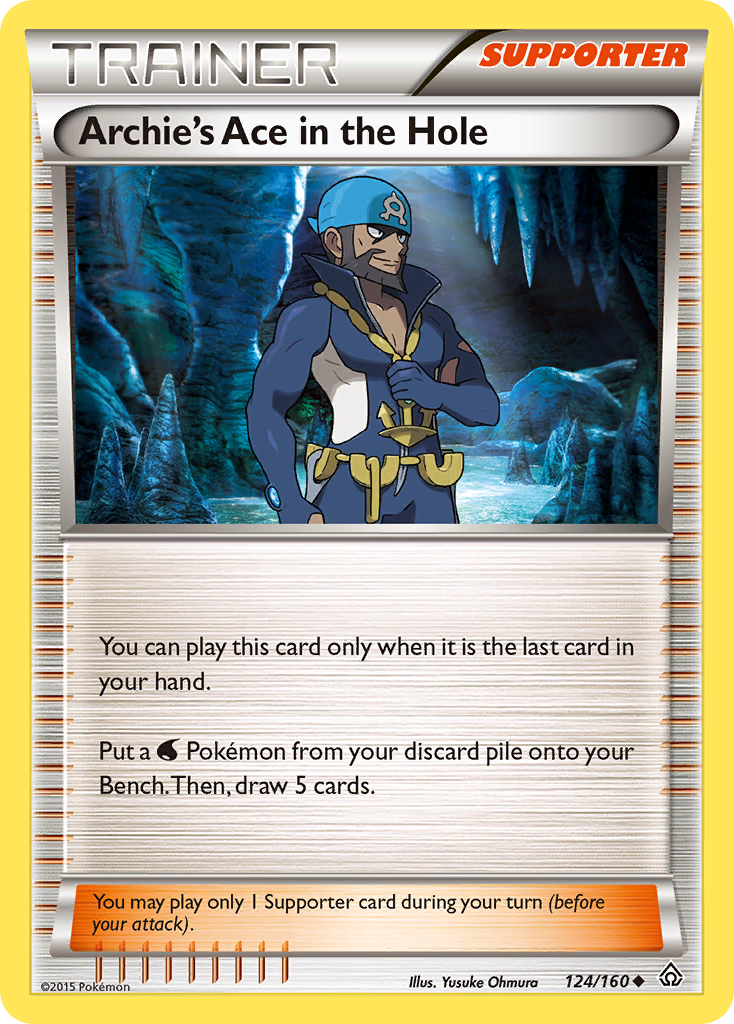 Archie's Ace in the Hole (124/160) [XY: Primal Clash] | Exor Games Dartmouth