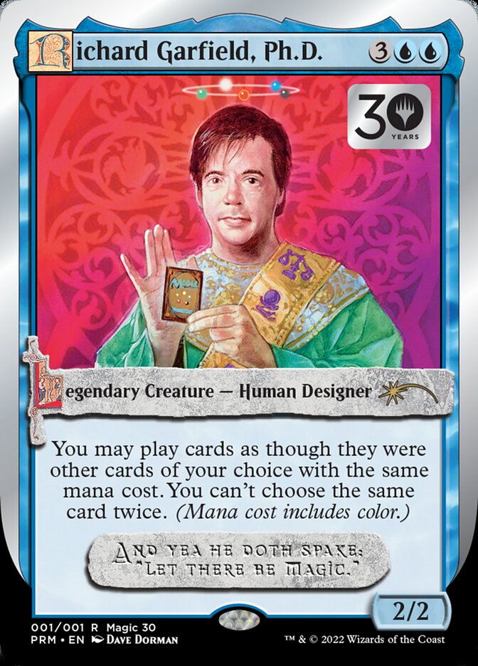 Richard Garfield, Ph.D. [30th Anniversary Promos] | Exor Games Dartmouth