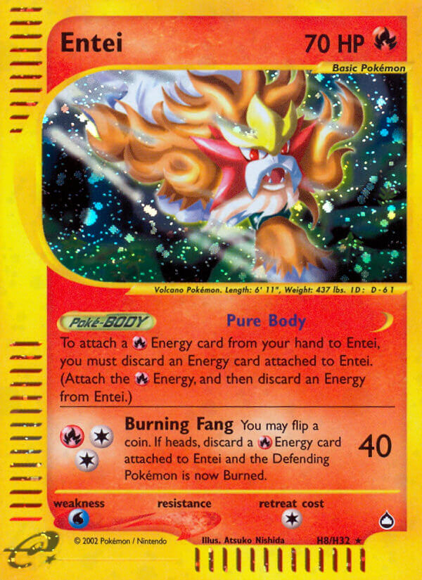 Entei (H8/H32) [Aquapolis] | Exor Games Dartmouth