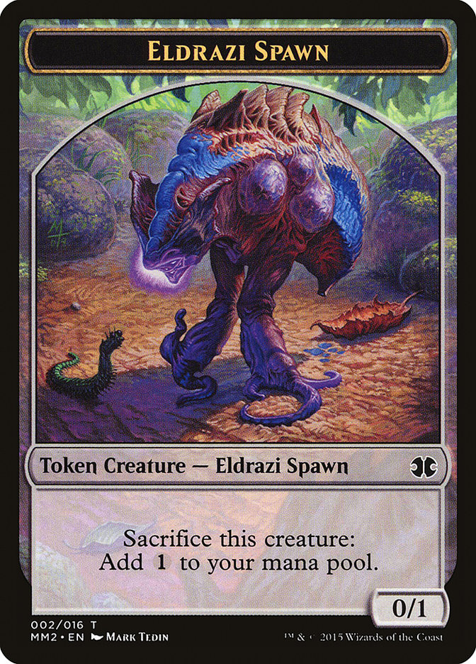 Eldrazi Spawn (002/016) [Modern Masters 2015 Tokens] | Exor Games Dartmouth