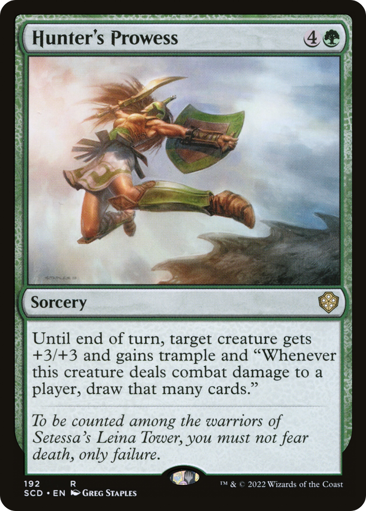 Hunter's Prowess [Starter Commander Decks] | Exor Games Dartmouth