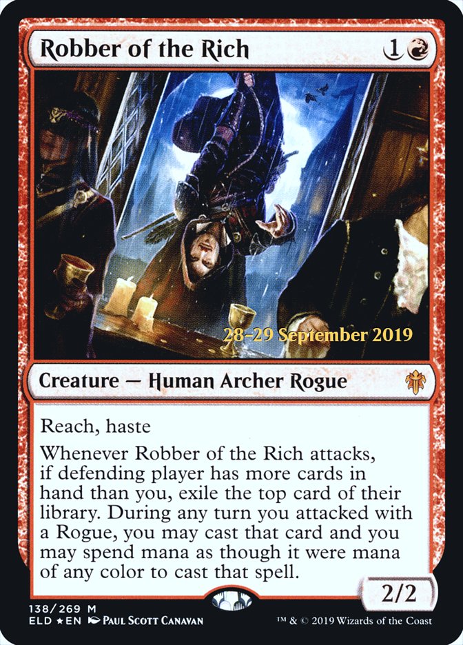 Robber of the Rich  [Throne of Eldraine Prerelease Promos] | Exor Games Dartmouth