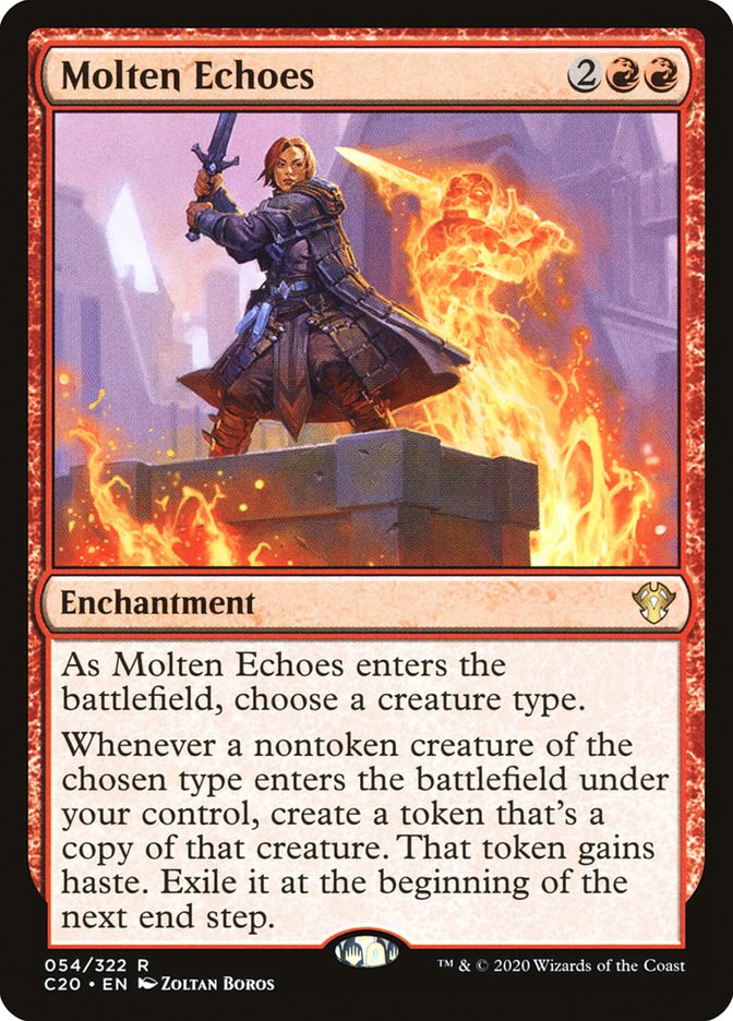 Molten Echoes [Commander 2020] | Exor Games Dartmouth