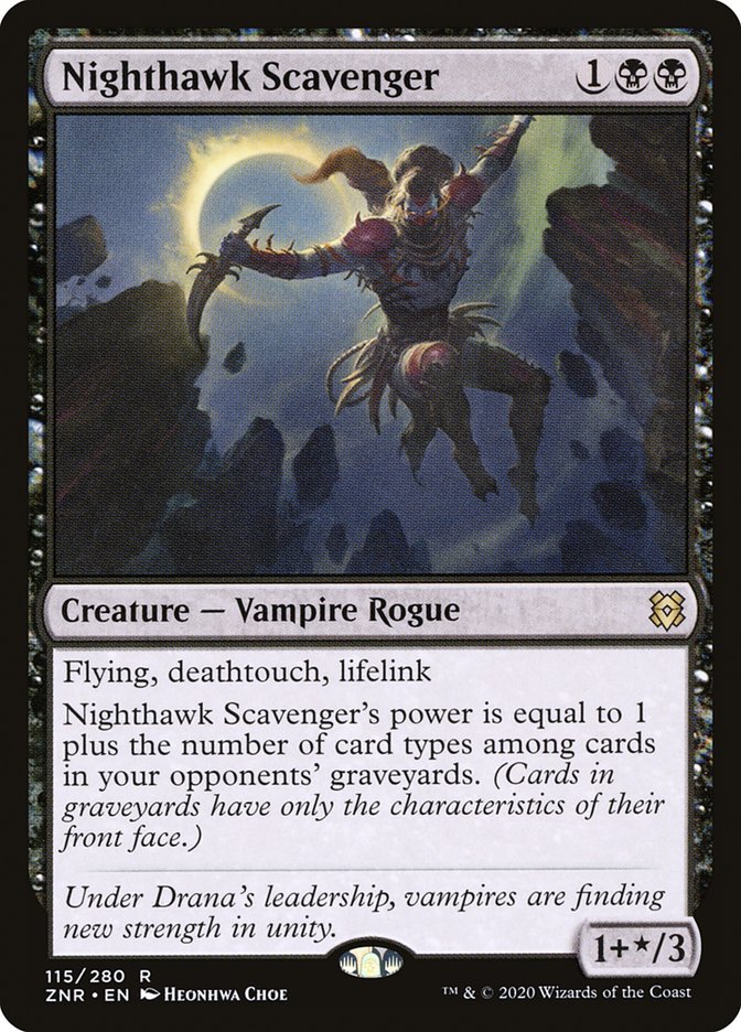 Nighthawk Scavenger [Zendikar Rising] | Exor Games Dartmouth