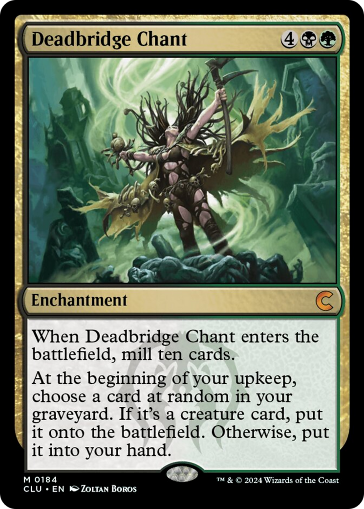 Deadbridge Chant [Ravnica: Clue Edition] | Exor Games Dartmouth