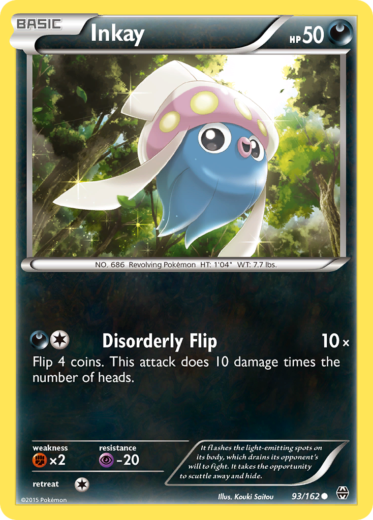 Inkay (93/162) [XY: BREAKthrough] | Exor Games Dartmouth