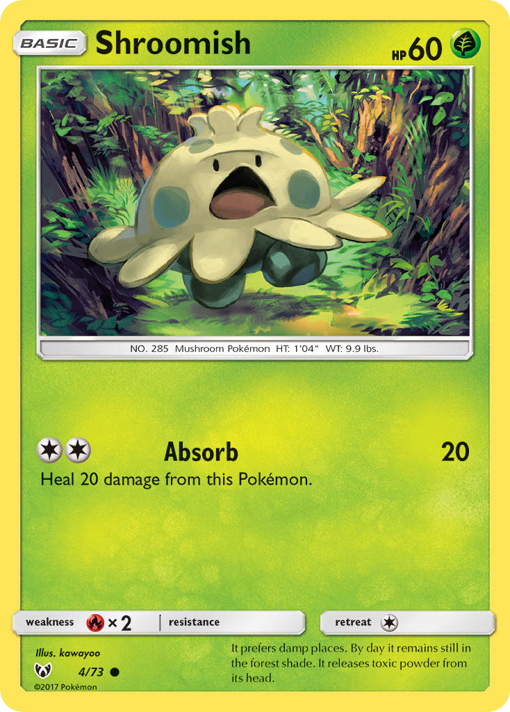 Shroomish (4/73) [Sun & Moon: Shining Legends] | Exor Games Dartmouth
