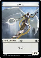 Angel (3) // Demon Double-Sided Token [March of the Machine Commander Tokens] | Exor Games Dartmouth