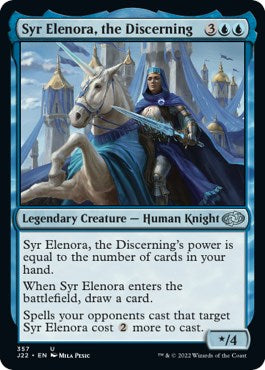 Syr Elenora, the Discerning [Jumpstart 2022] | Exor Games Dartmouth