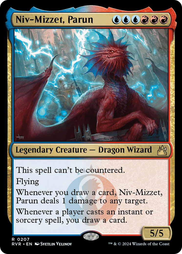 Niv-Mizzet, Parun [Ravnica Remastered] | Exor Games Dartmouth