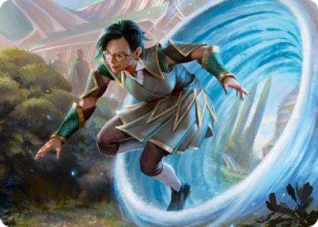 Vortex Runner Art Card [Strixhaven: School of Mages Art Series] | Exor Games Dartmouth