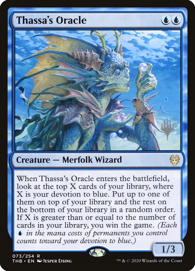 Thassa's Oracle (Promo Pack) [Theros Beyond Death Promos] | Exor Games Dartmouth