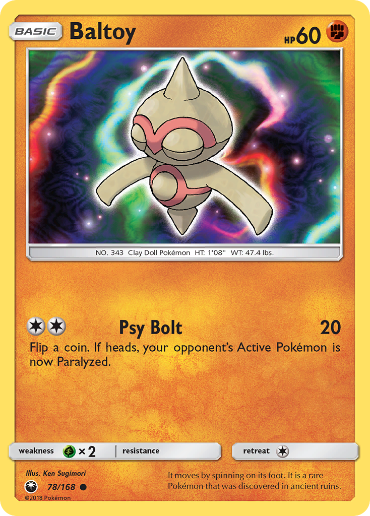 Baltoy (78/168) [Sun & Moon: Celestial Storm] | Exor Games Dartmouth