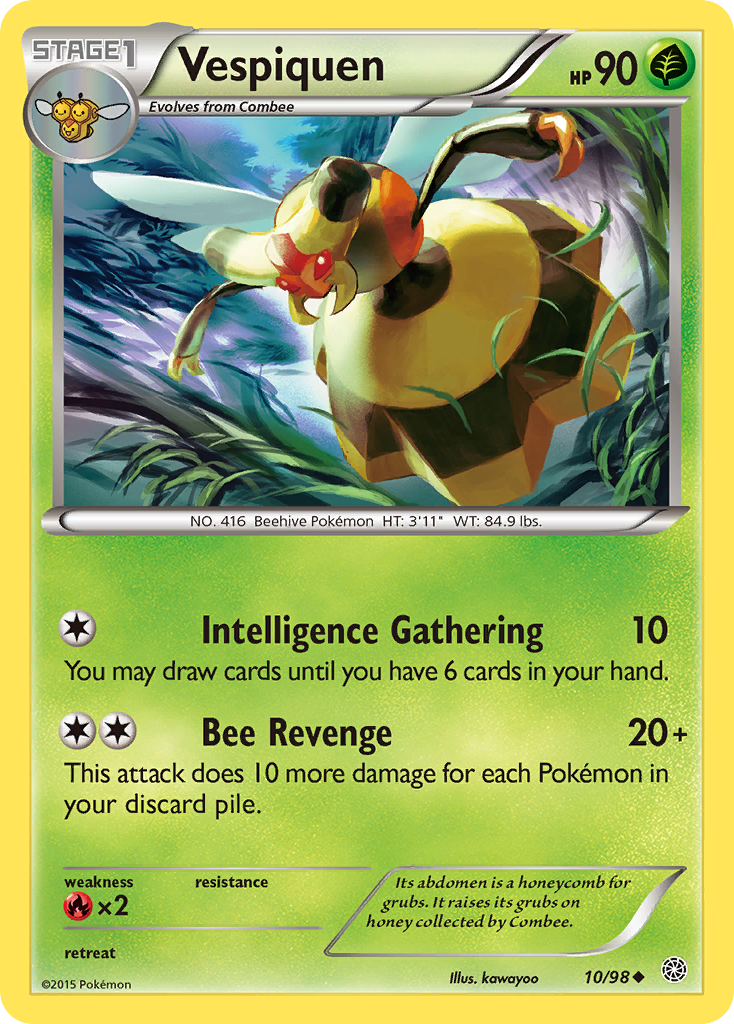 Vespiquen (10/98) [XY: Ancient Origins] | Exor Games Dartmouth