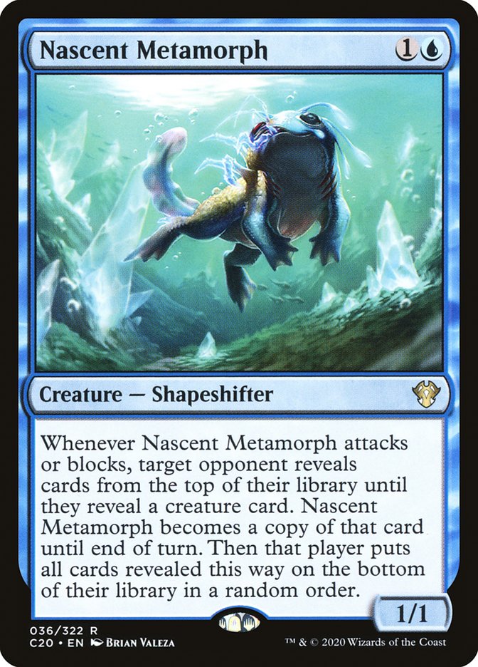 Nascent Metamorph [Commander 2020] | Exor Games Dartmouth