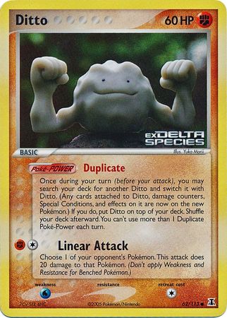 Ditto (62/113) (Stamped) [EX: Delta Species] | Exor Games Dartmouth