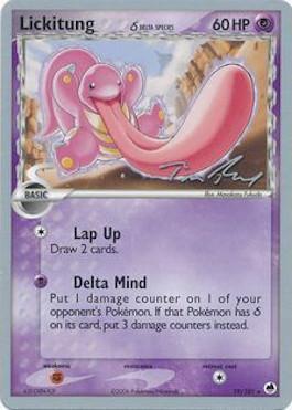 Lickitung (19/101) (Delta Species) (Legendary Ascent - Tom Roos) [World Championships 2007] | Exor Games Dartmouth