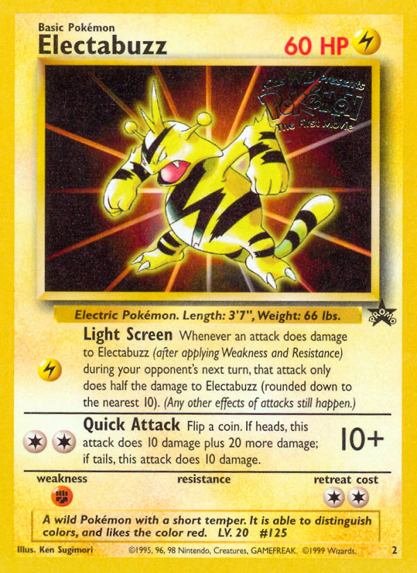 Electabuzz (2) [Wizards of the Coast: Black Star Promos] | Exor Games Dartmouth