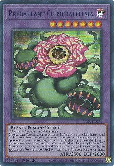 Predaplant Chimerafflesia (Blue) [LDS3-EN074] Ultra Rare | Exor Games Dartmouth