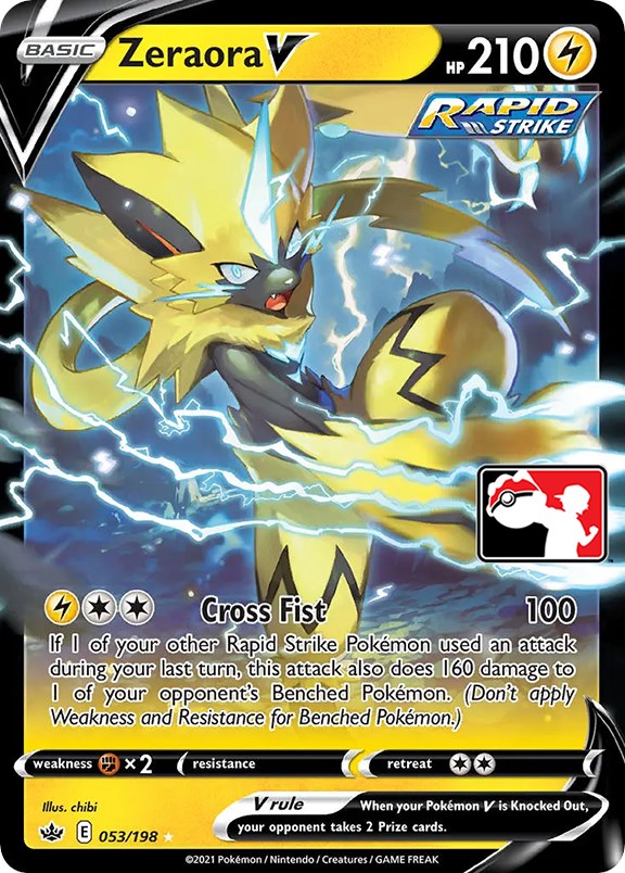 Zeraora V (053/198) [Prize Pack Series One] | Exor Games Dartmouth