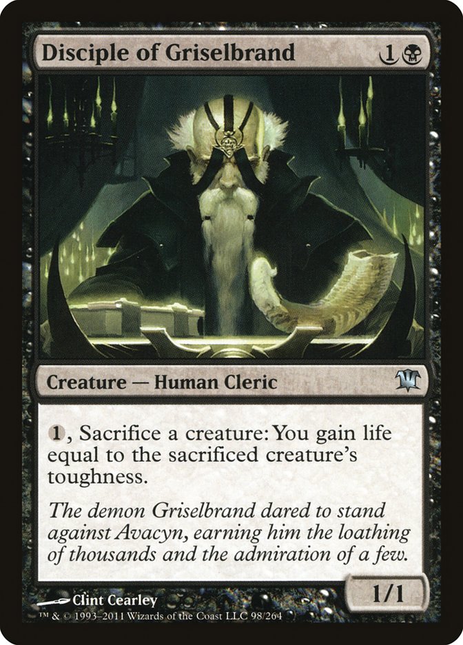 Disciple of Griselbrand [Innistrad] | Exor Games Dartmouth