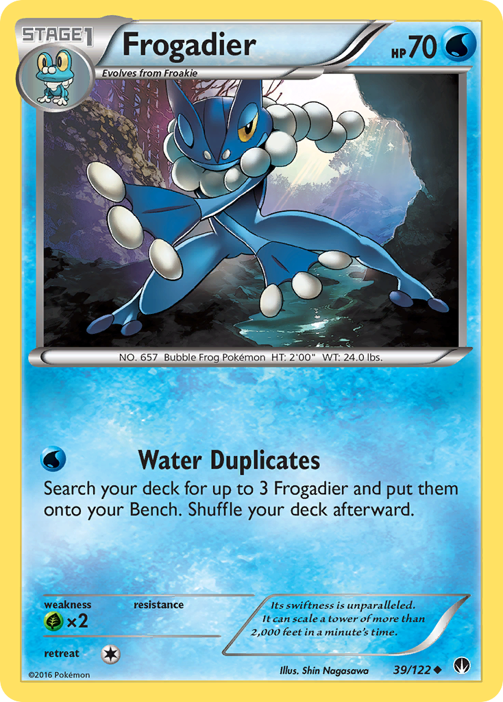 Frogadier (39/122) [XY: BREAKpoint] | Exor Games Dartmouth