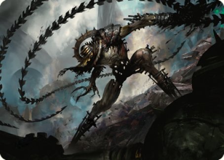 Razorlash Transmogrant Art Card [The Brothers' War Art Series] | Exor Games Dartmouth