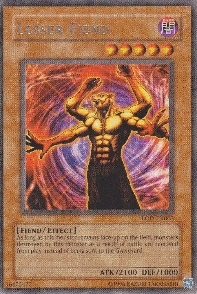 Lesser Fiend [LOD-EN003] Rare | Exor Games Dartmouth
