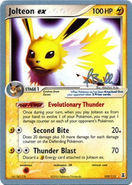 Jolteon ex (109/113) (Eeveelutions - Jimmy Ballard) [World Championships 2006] | Exor Games Dartmouth