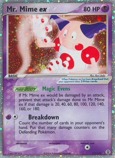 Mr. Mime ex (111/112) [EX: FireRed & LeafGreen] | Exor Games Dartmouth