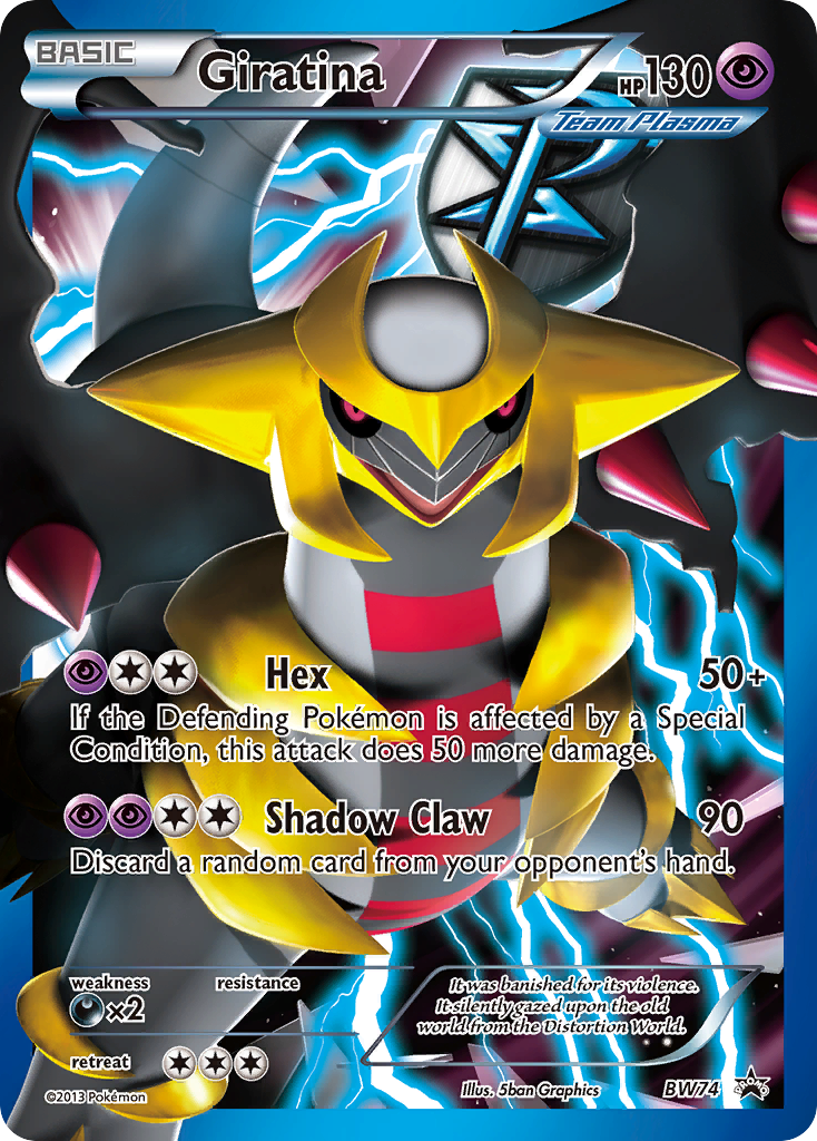 Giratina (BW74) [Black & White: Black Star Promos] | Exor Games Dartmouth