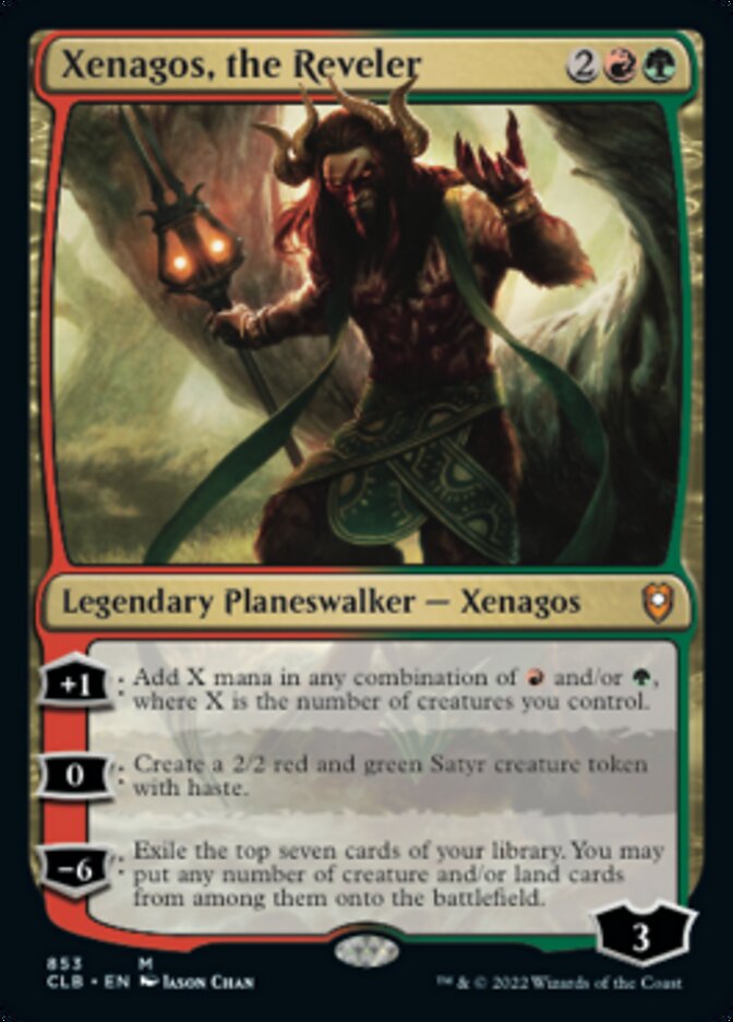 Xenagos, the Reveler [Commander Legends: Battle for Baldur's Gate] | Exor Games Dartmouth