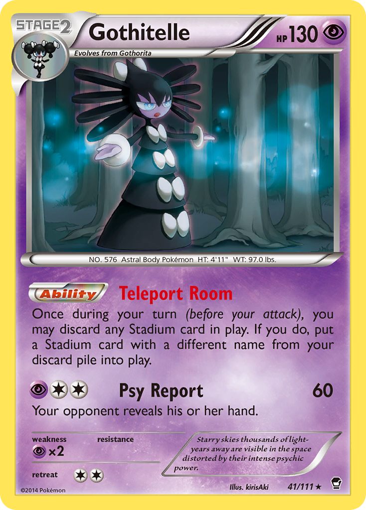 Gothitelle (41/111) [XY: Furious Fists] | Exor Games Dartmouth