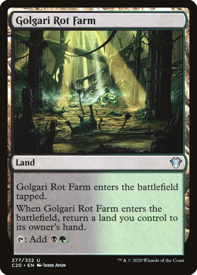 Golgari Rot Farm [Commander 2020] | Exor Games Dartmouth