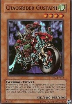 Chaosrider Gustaph [IOC-EN018] Super Rare | Exor Games Dartmouth