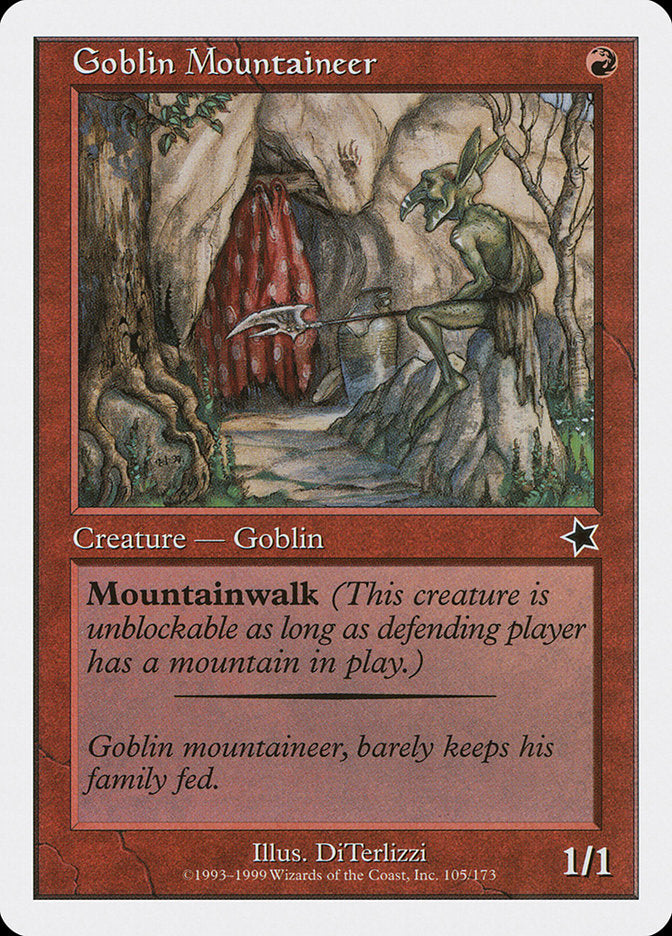 Goblin Mountaineer [Starter 1999] | Exor Games Dartmouth