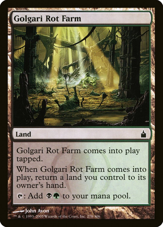 Golgari Rot Farm [Ravnica: City of Guilds] | Exor Games Dartmouth